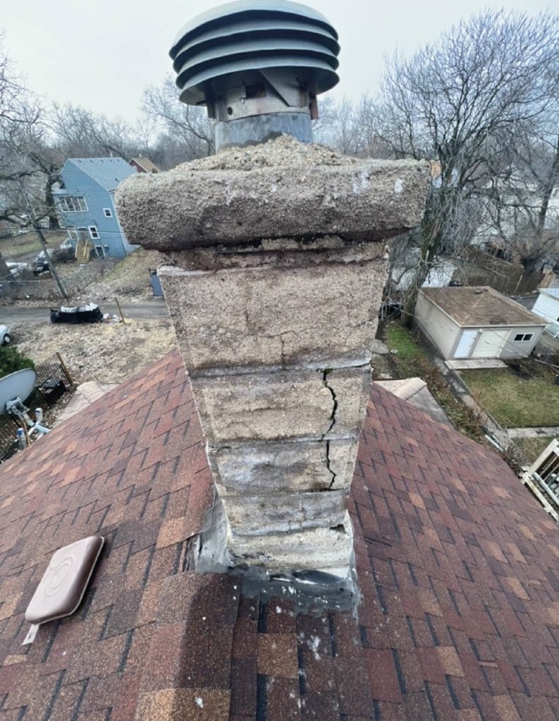 Chimney flashing services Chicago IL scaled